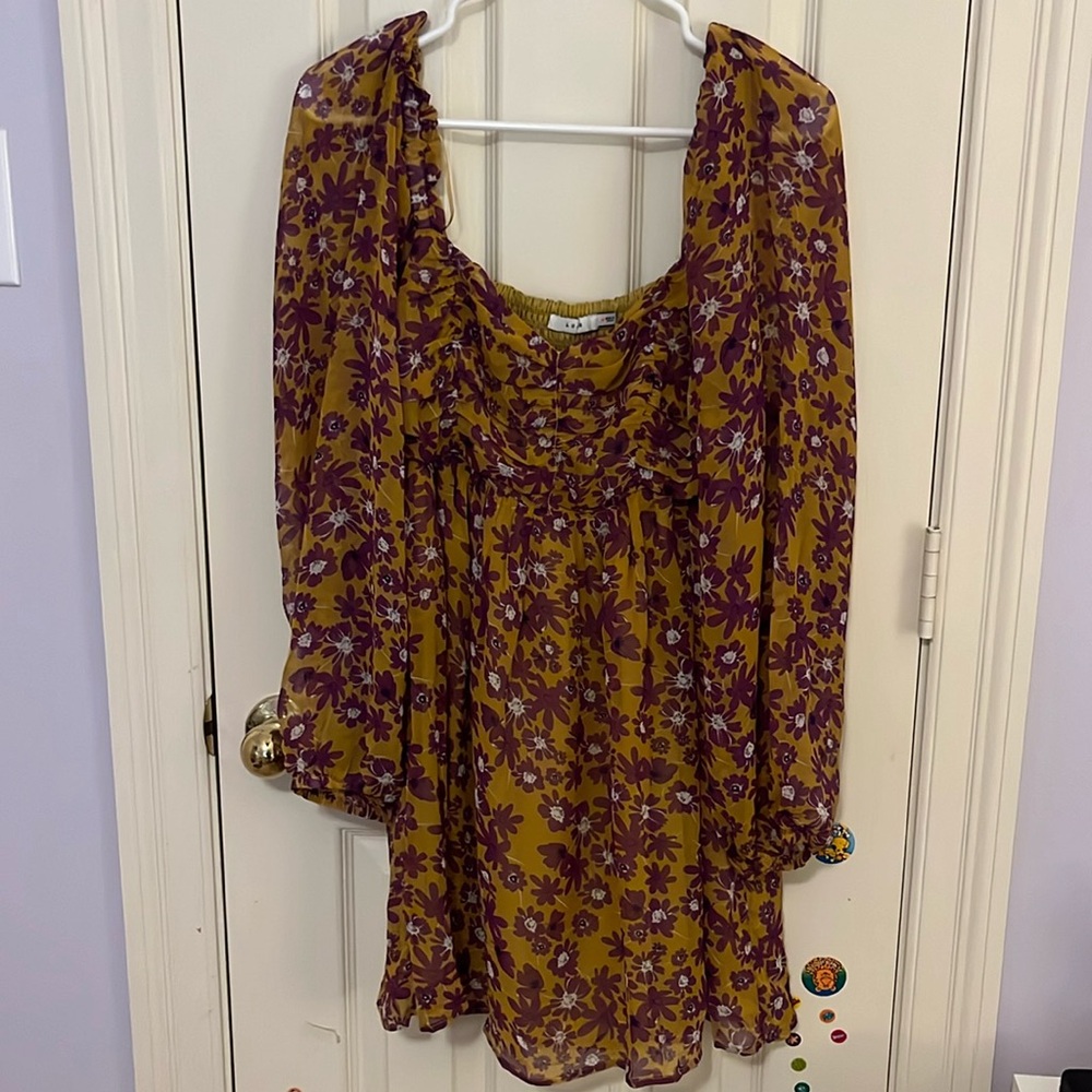 Lush Long Sleeve Dress